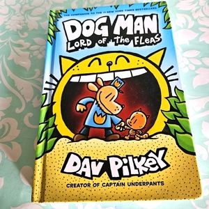 Dog Man: Lord of the Fleas Book 5 BRAND NEW (Hardcover, 2018) Dav Pilkey